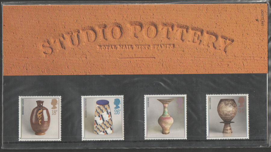 (image for) 1987 Studio Pottery Royal Mail Presentation Pack 184